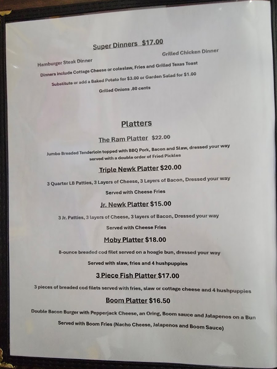 The Super Burger Menu - Image 3